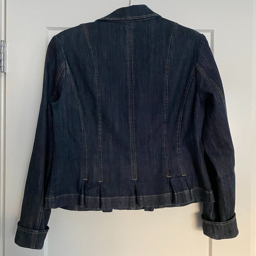 Denim Blue Jacket, INC International Concepts, Large, Blue Denim - Picture 6 of 7